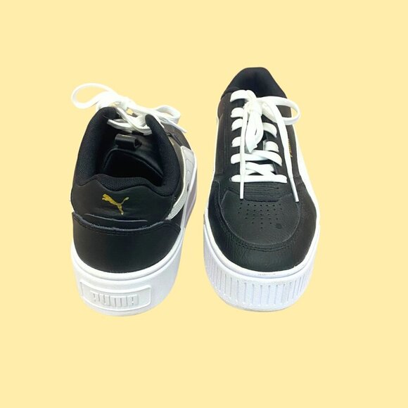 PUMA Cali Star Bold Black & White Platform Sneakers – Women’s 8.5 - Picture 4 of 9